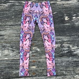 Leggings Native American Tribal Rattlesnake Design